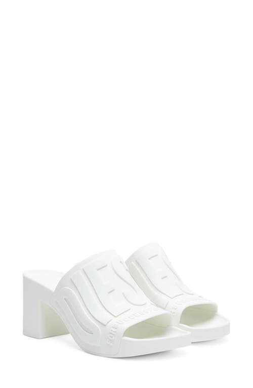 ® DIESEL Pamela Platform Sandal in White