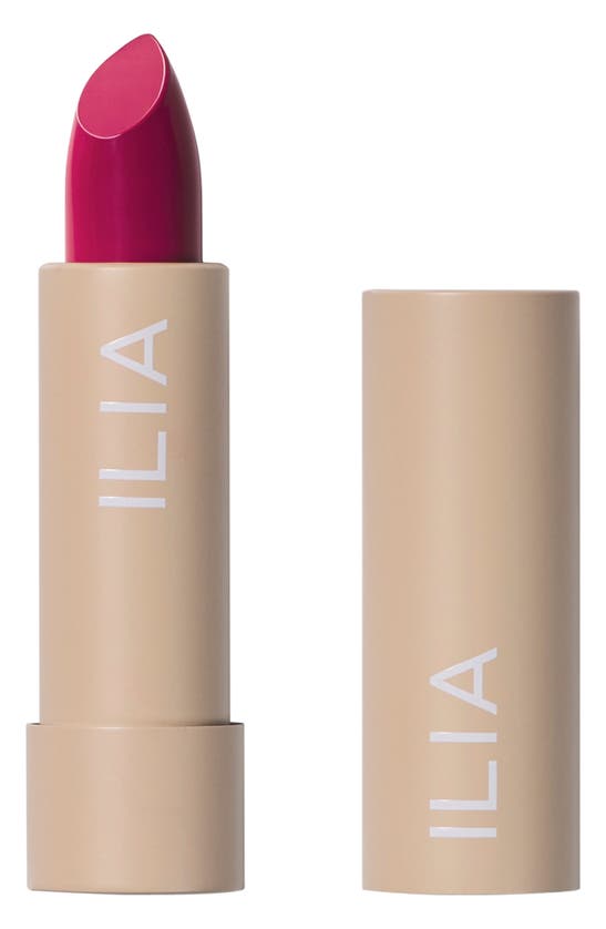 Ilia Balmy Tint Hydrating Lip Balm In Knockout- Burgundy