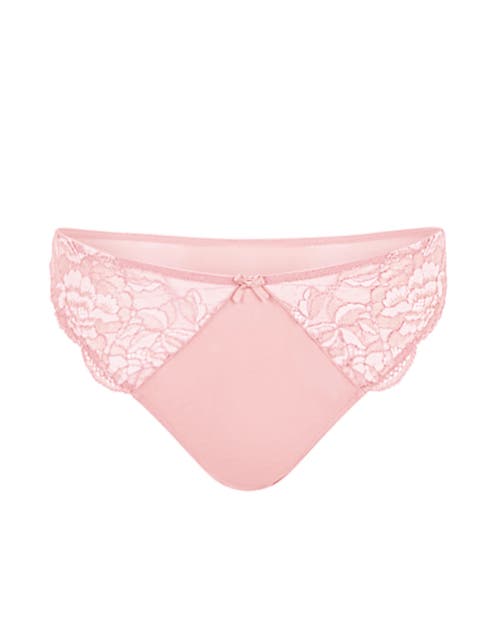 Shop Adore Me Missy Brazilian Panties In Light Pink