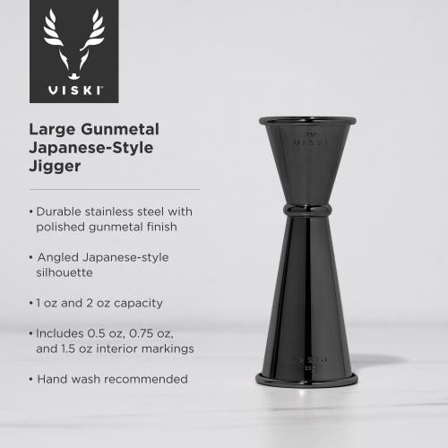 Viski Large Japanese Style Jigger In Warren