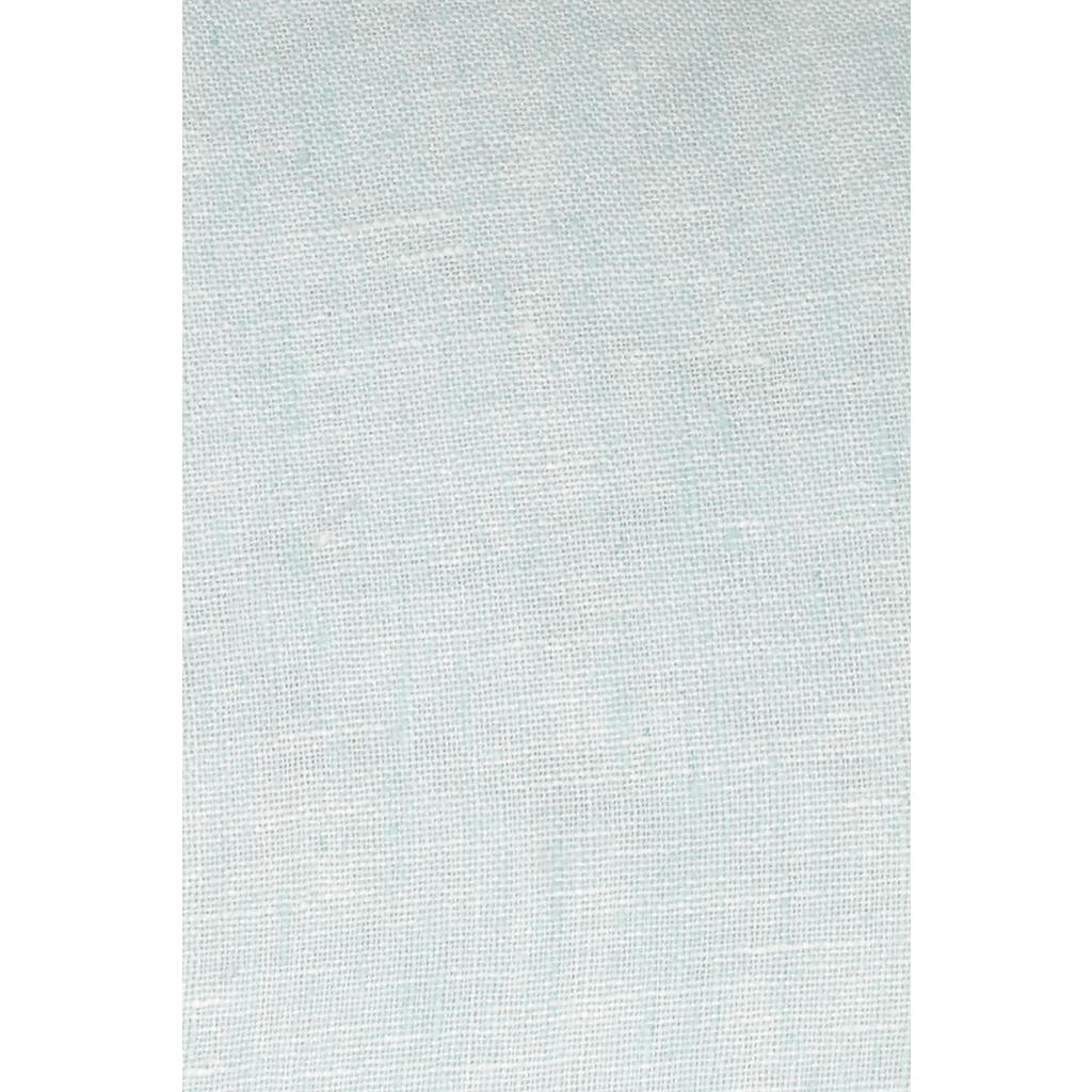 Anaya So Soft Linen Table Runner In Light Aqua
