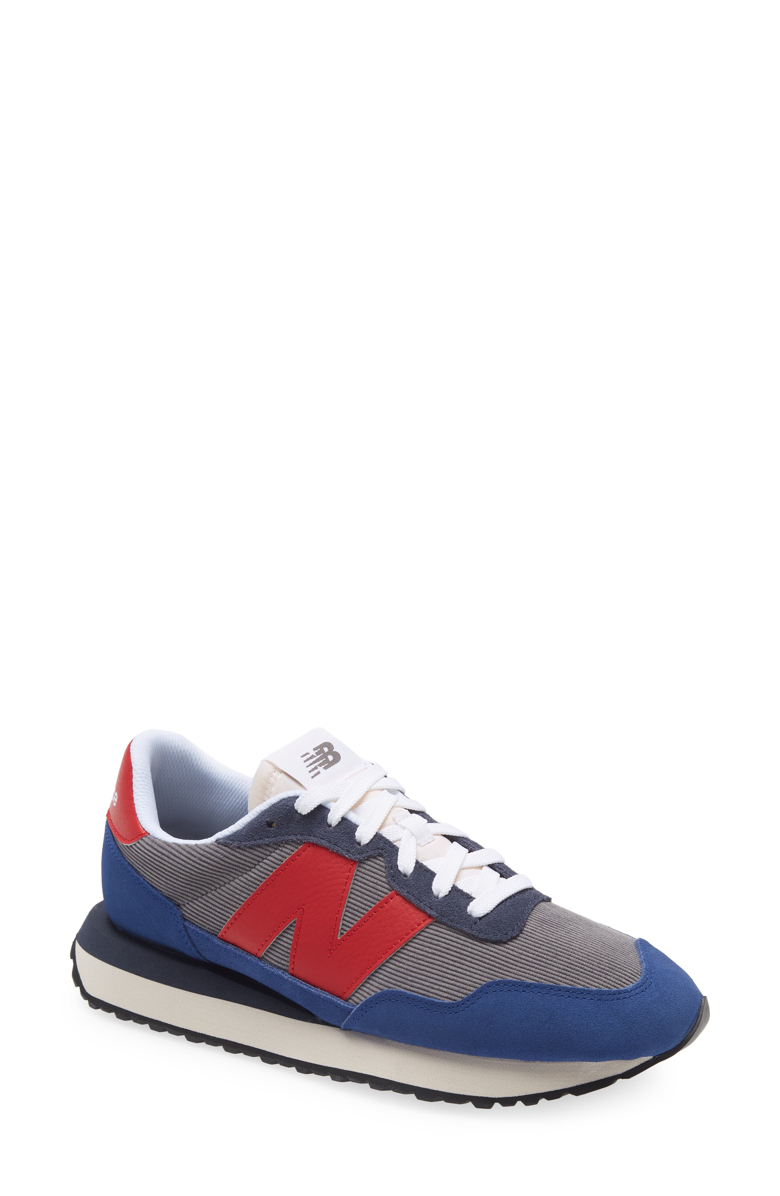 new balance 237 blue red