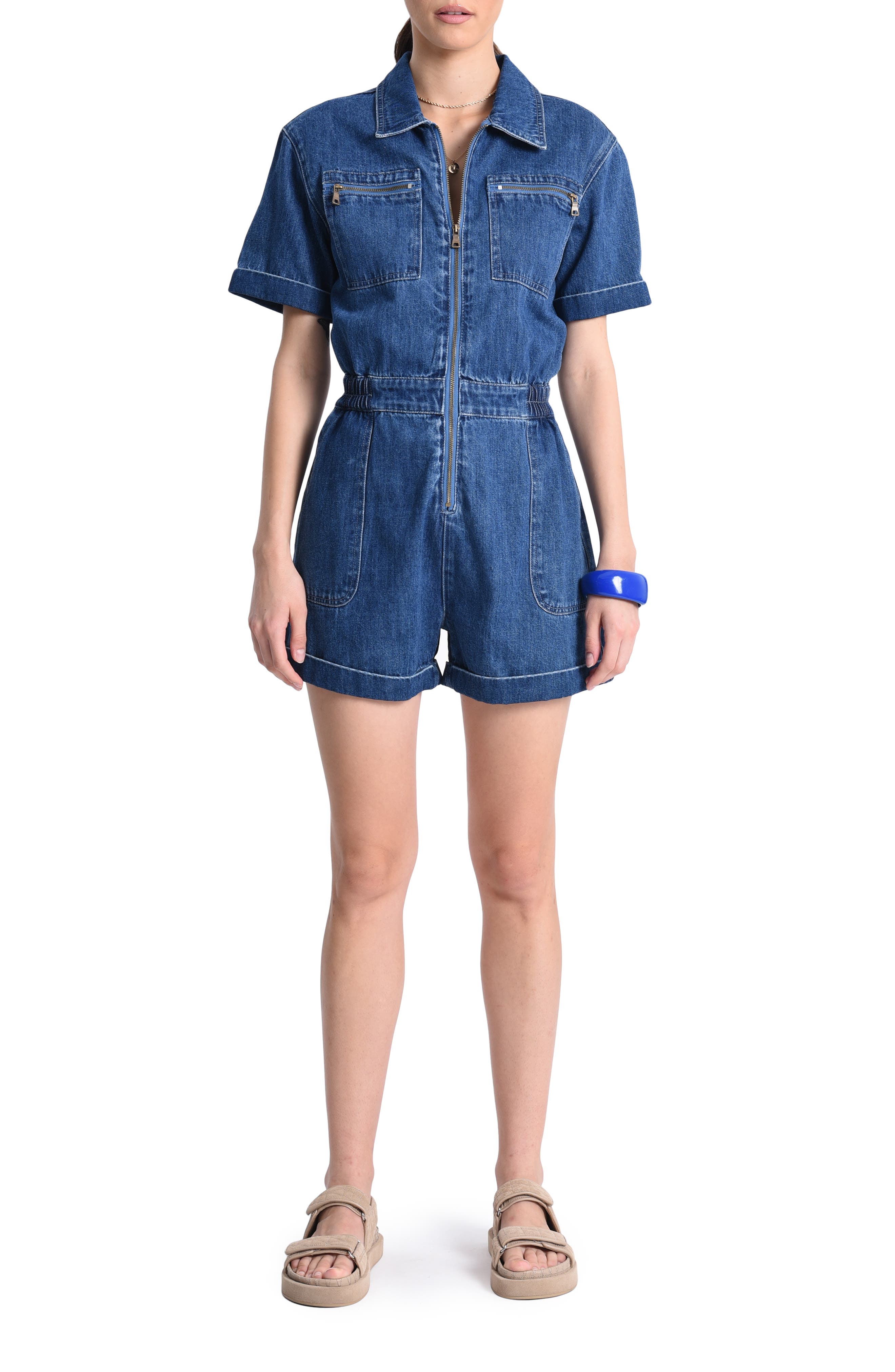 Denim Jumpsuits \u0026 Rompers for Women 