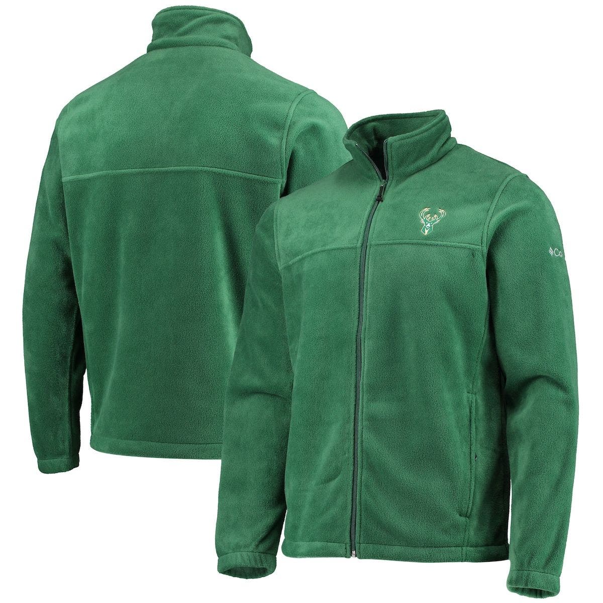 columbia green fleece jacket