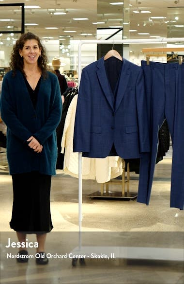 Classic Suit Blue Virgin Wool