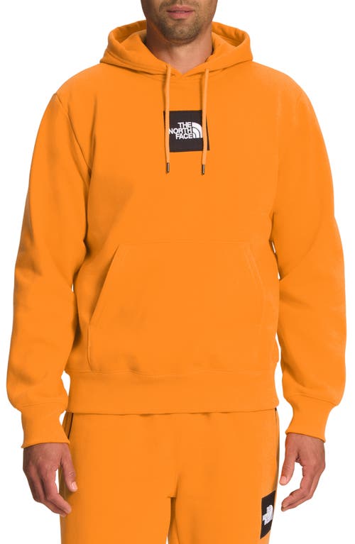 The North Face Heavyweight Box Fleece Hoodie in Cone Orange