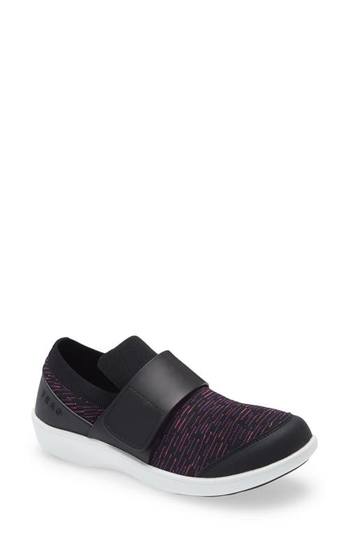 Qwik Sneaker in Purple Dash Leather