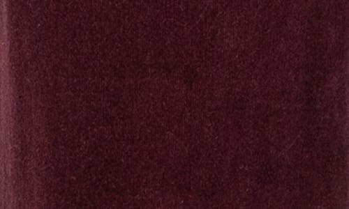 Shop Kut From The Kloth Meg Fab Ab High Waist Wide Leg Corduroy Pants In Dark Plum