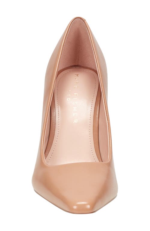 Shop Marc Fisher Ltd Olivy Stiletto Pump In Light Natural