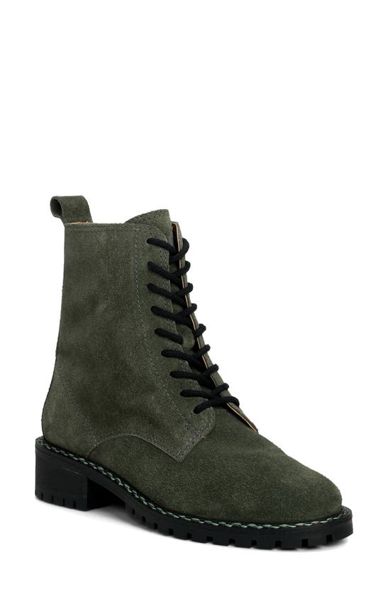 LUCKY BRAND KANCIE COMBAT BOOT