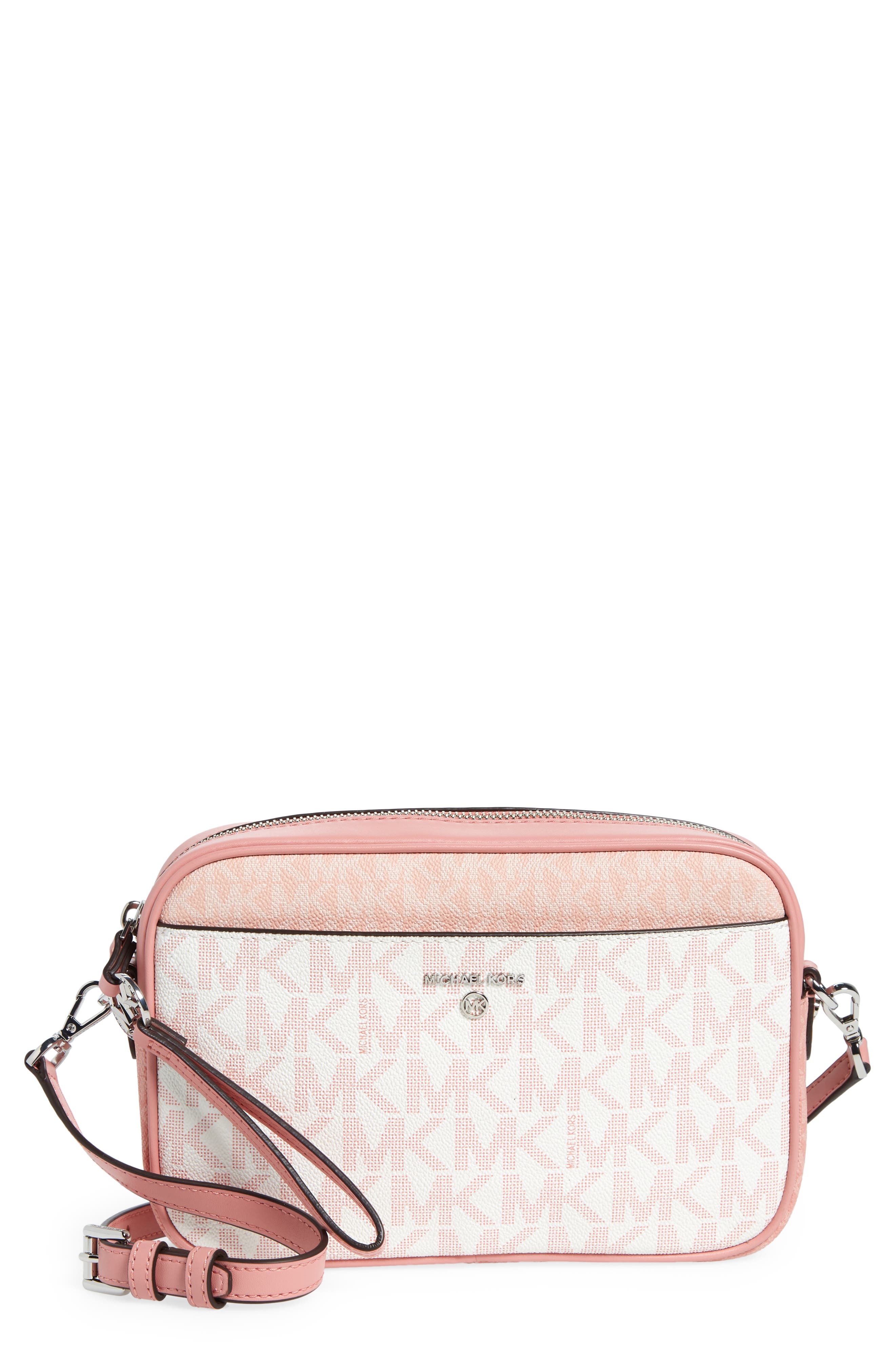 MICHAEL Michael Kors Jet Set Charm East West Trunk Xbody Bag in Pink