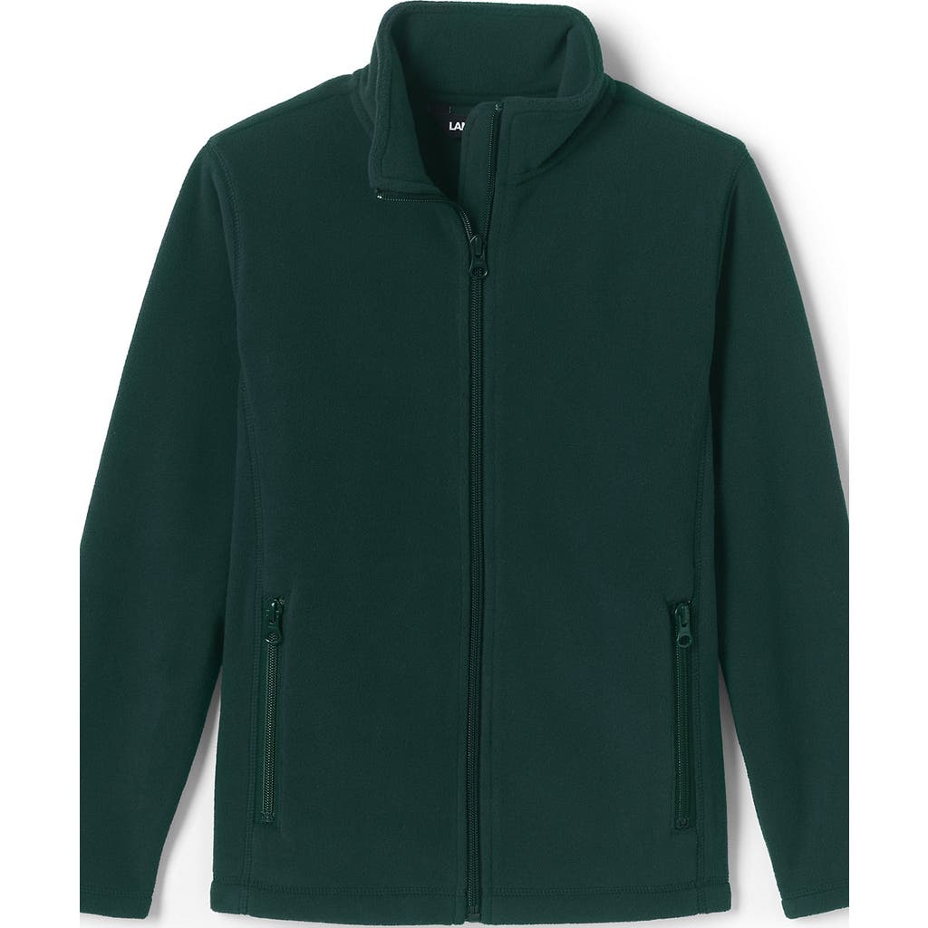 LANDS' END LANDS' END KIDS MID-WEIGHT FLEECE JACKET