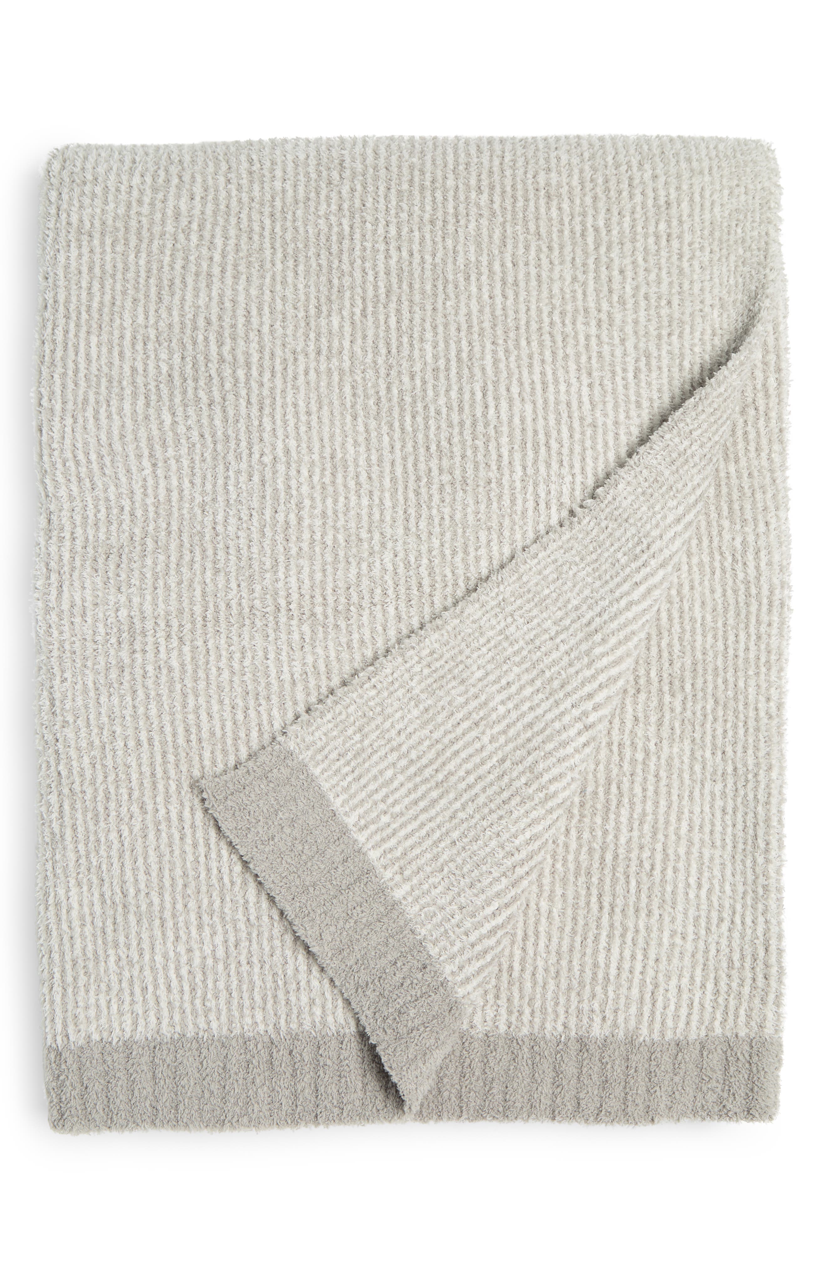 Barefoot Dreams® CozyChic™ Microstripe Blanket Nordstromrack
