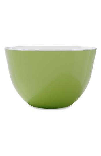 Trebonn Melamine Pile Bowl In Green
