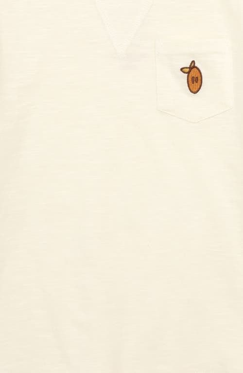 NASEBERRY NASEBERRY MONTEGO SAND ORGANIC COTTON POCKET T-SHIRT 