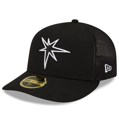 black tampa bay rays hat