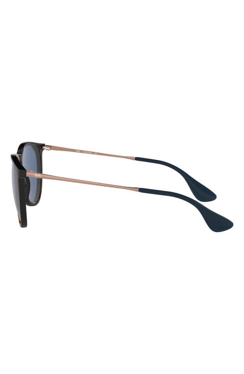 Ray Ban Ray-ban Erika 54mm Sunglasses In Havana/blue Solid