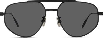 Givenchy GVSPEED 57mm Aviator Sunglasses | Nordstrom