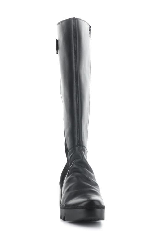 FLY LONDON FLY LONDON BEFY KNEE HIGH PLATFORM WEDGE BOOT