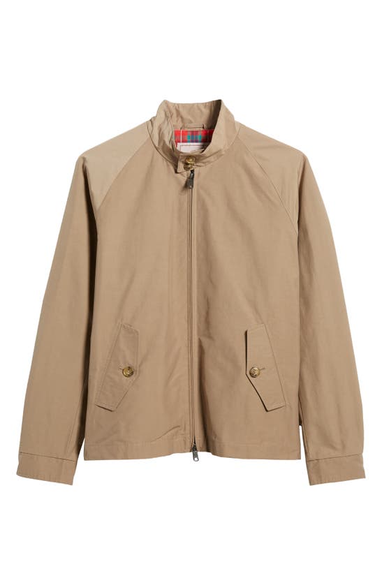 Shop Baracuta G4  Cloth Jacket In Tan