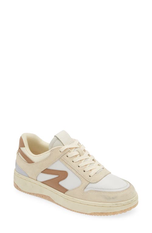 Shop Rag & Bone Retro Court Sneaker In Whtcinnmn