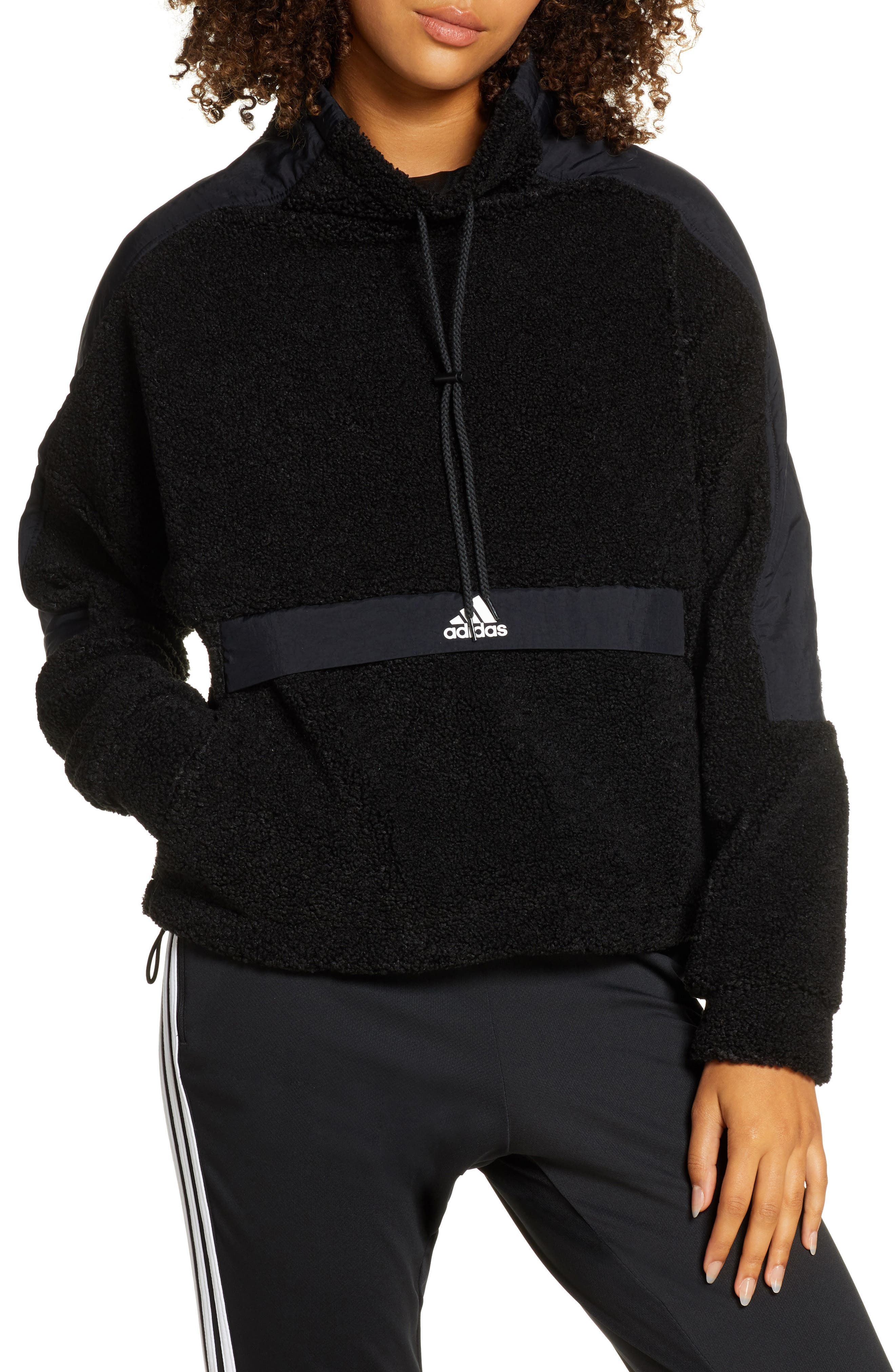 adidas funnel neck sweatshirt