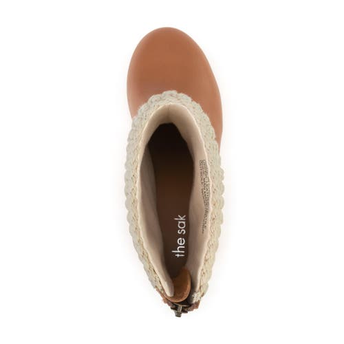 The Sak Paloma Clog Boots In Tobacco
