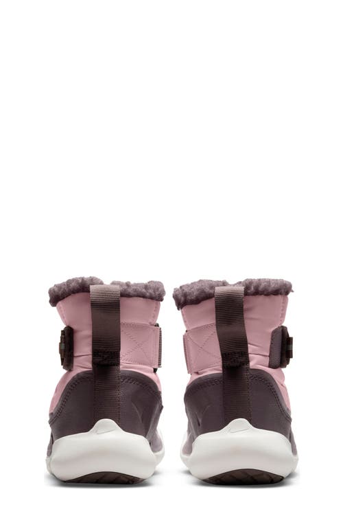 Shop Nike Flex Advance Slip-on Snow Boot In Pink Glaze/violet Ore