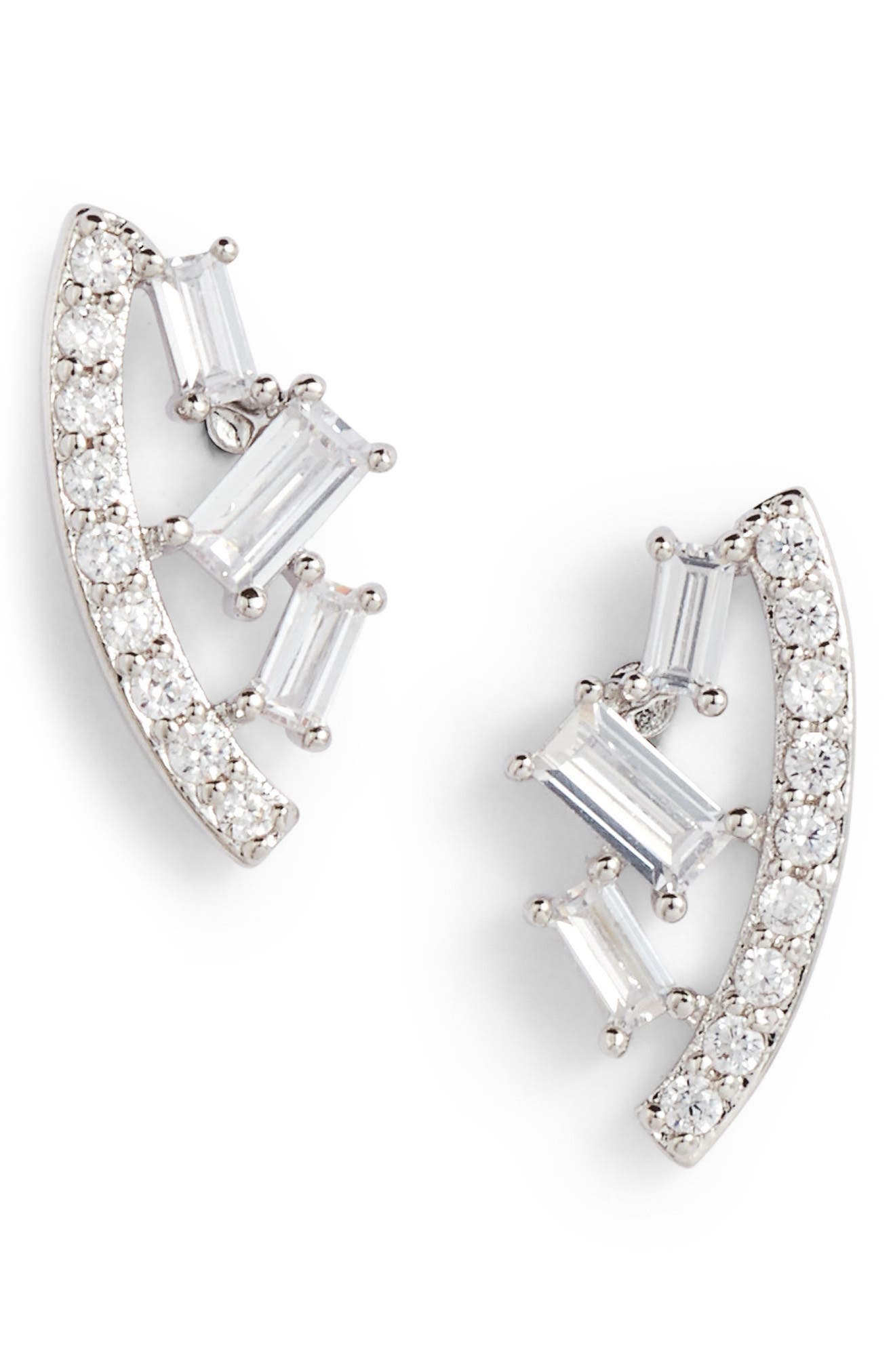 Nordstrom Nested Cubic Zirconia Stud Earrings Nordstrom