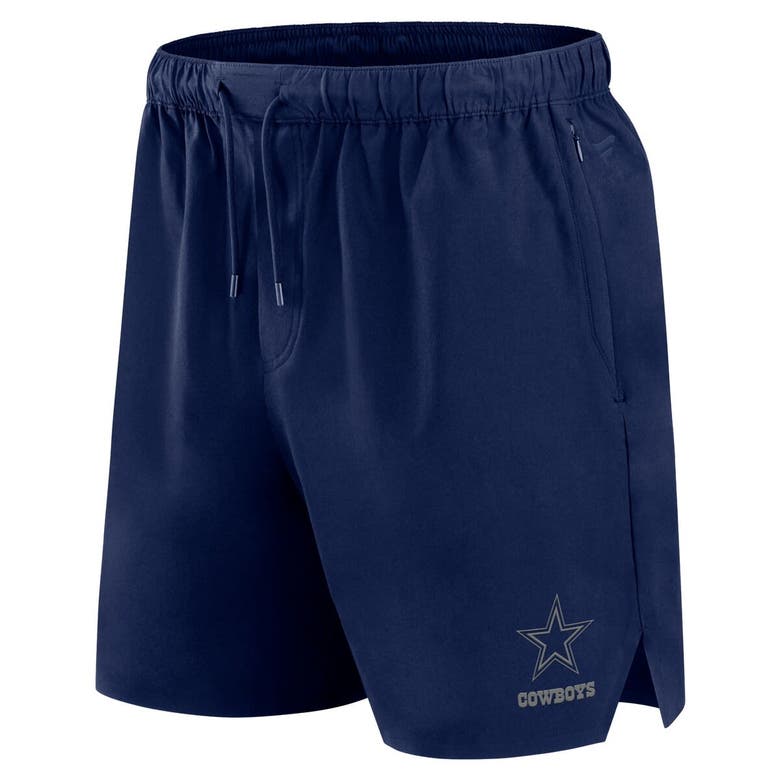 Shop Fanatics Signature Navy Dallas Cowboys Front Office Woven Shorts