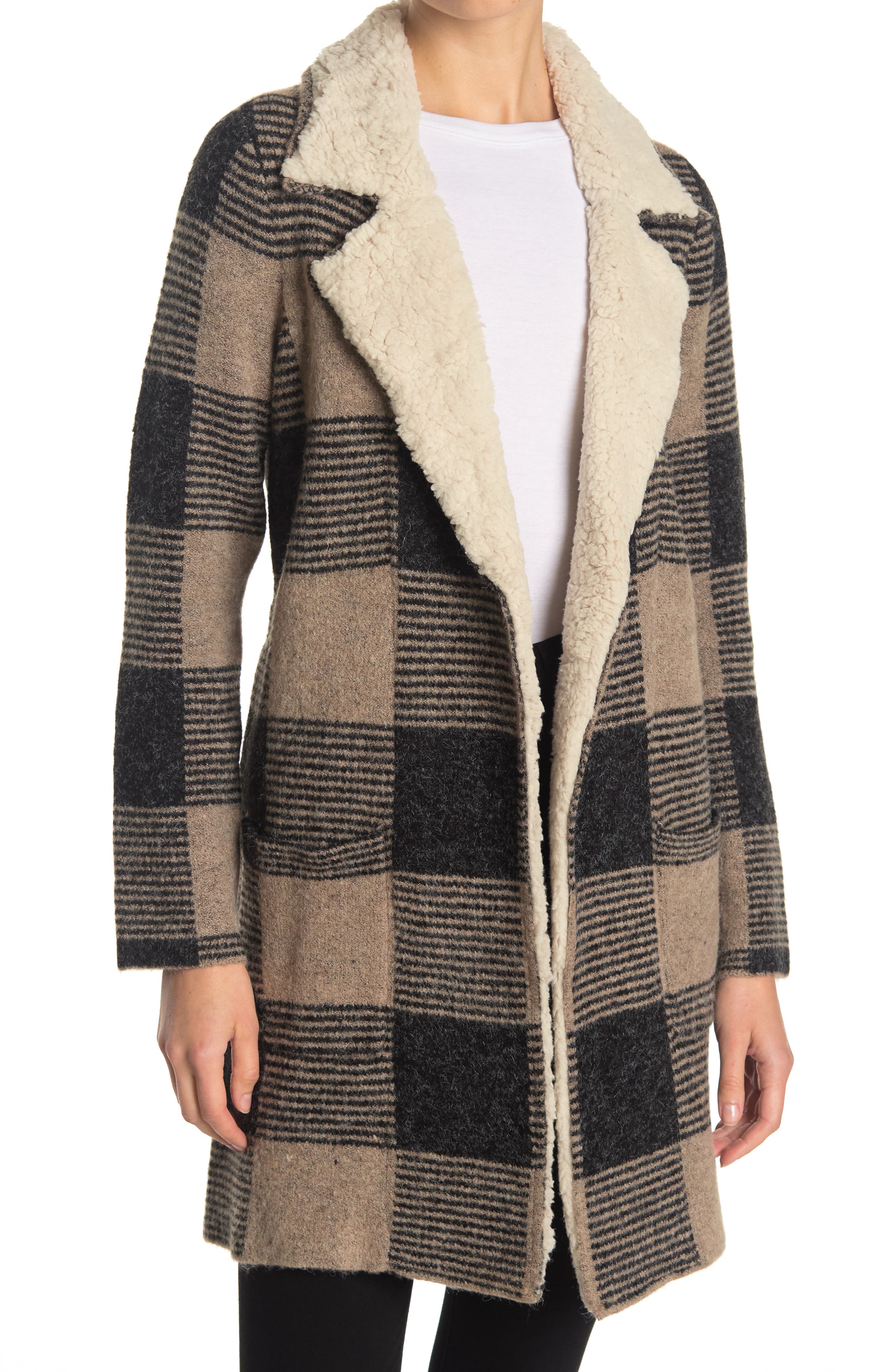 shearling coat nordstrom rack