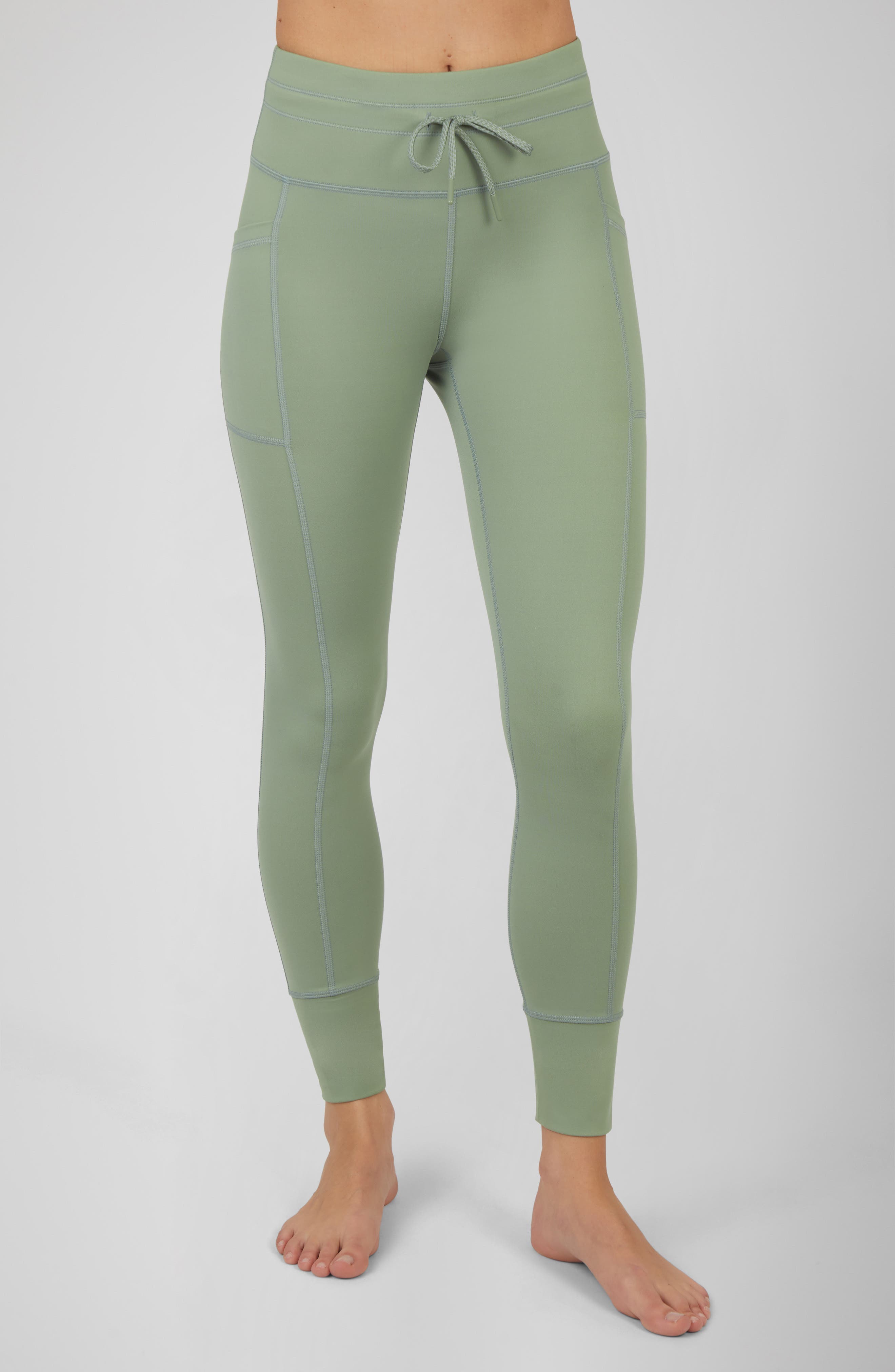 Yogalicious Lux High-Rise Training Shorts - Grey