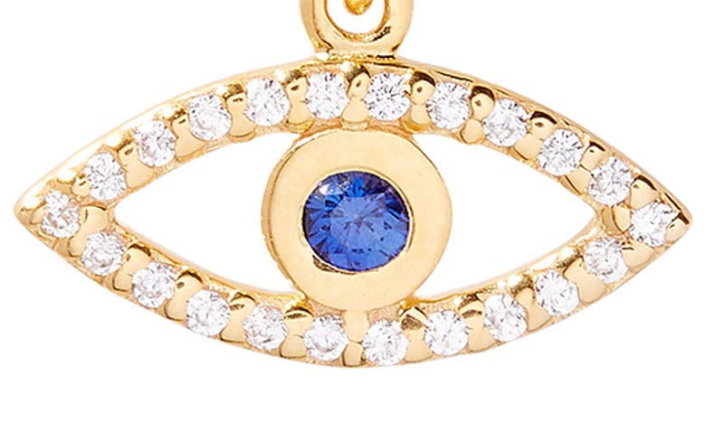 Shop Brook & York Adeline Evil Eye Necklace In Gold