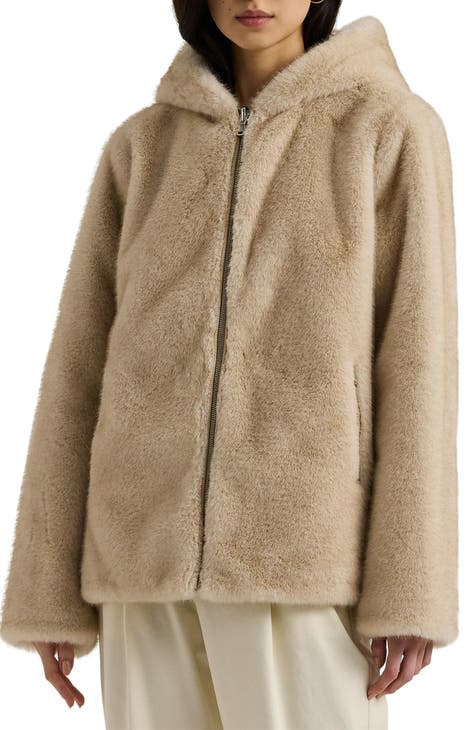 Women s Hooded Faux Fur Coats Nordstrom