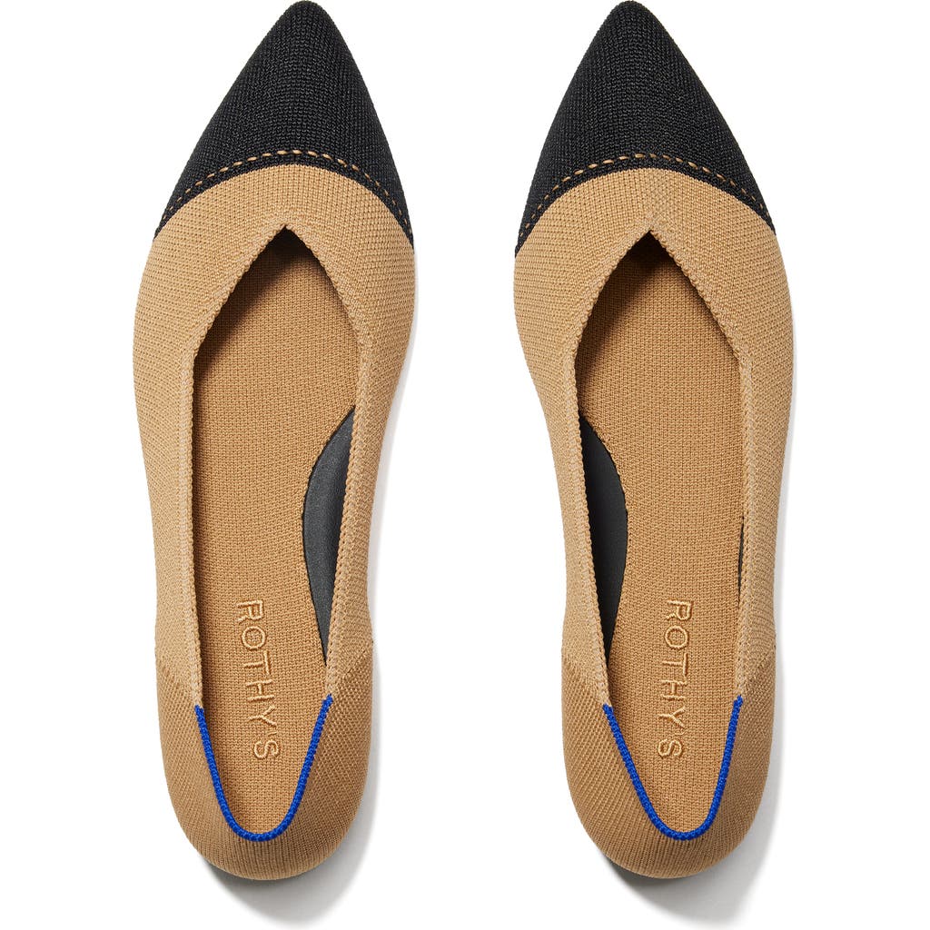 Rothys The High Point In Brown In Camel Captoe