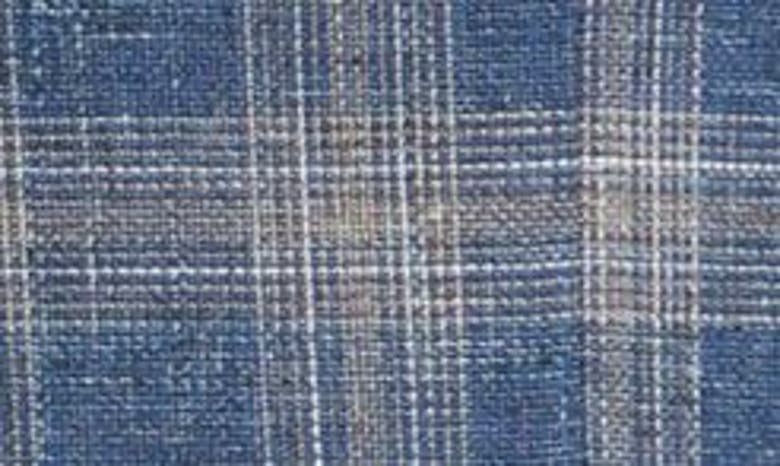 Shop Hugo Boss Hutson Plaid Wool Blend Sport Coat In Open Blue
