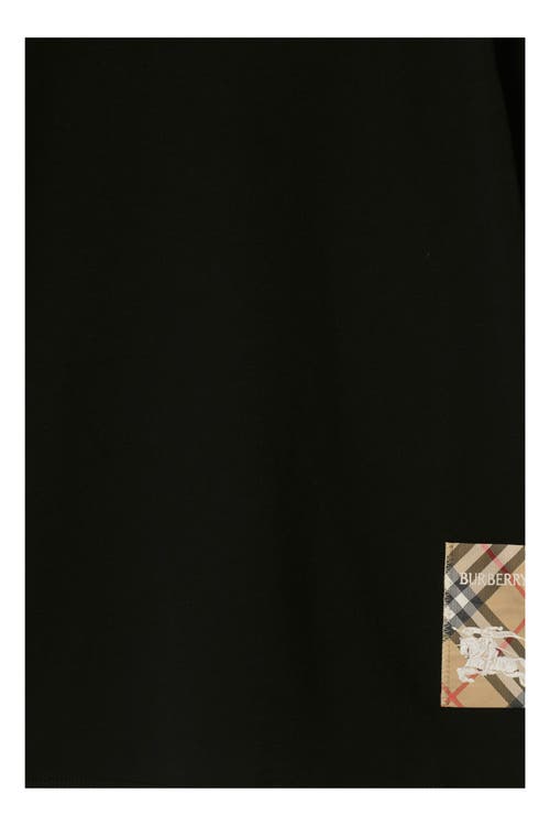 Burberry T-shirt In Black