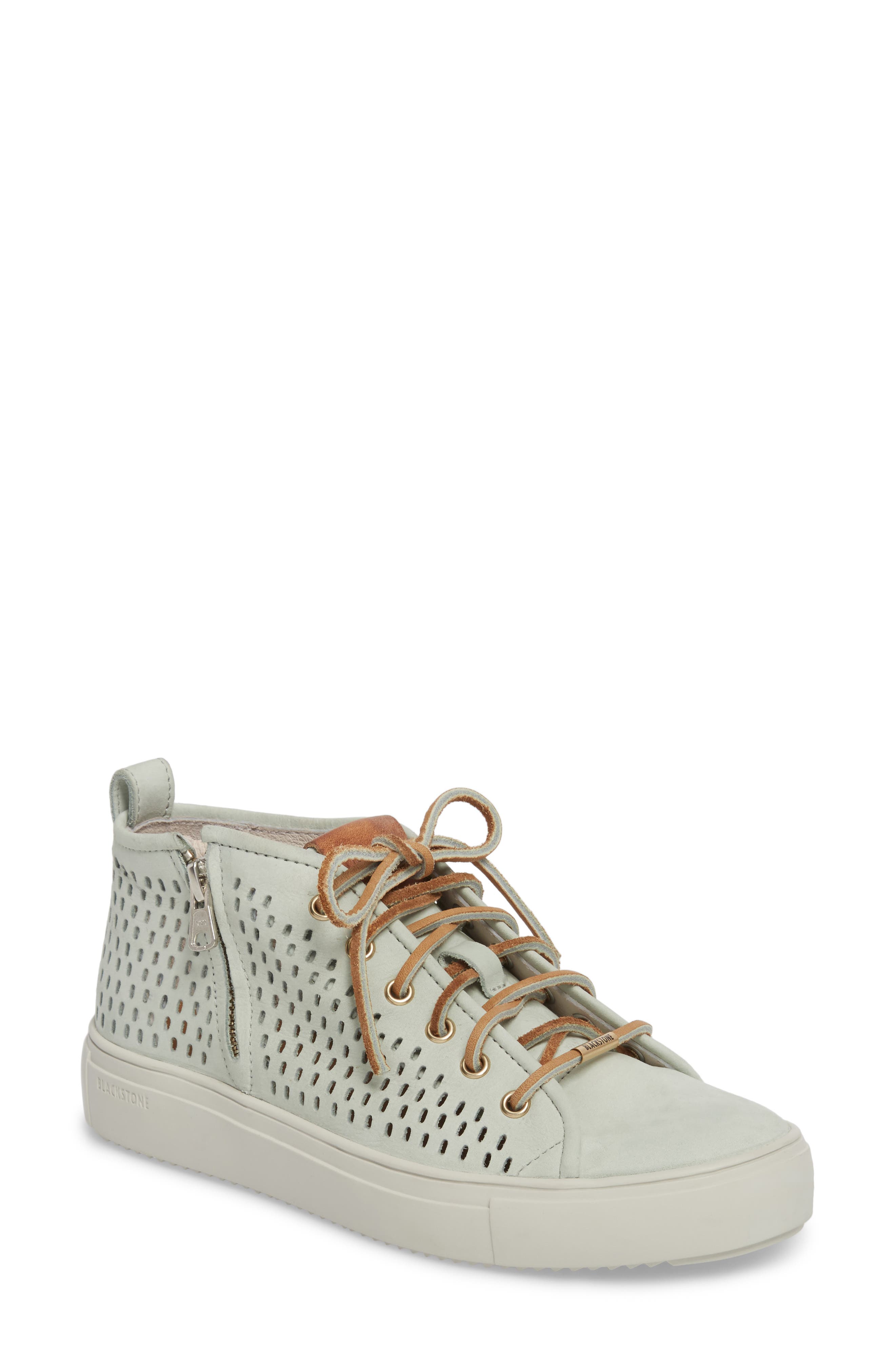 Blackstone Pl88 Zipper Sneaker Green