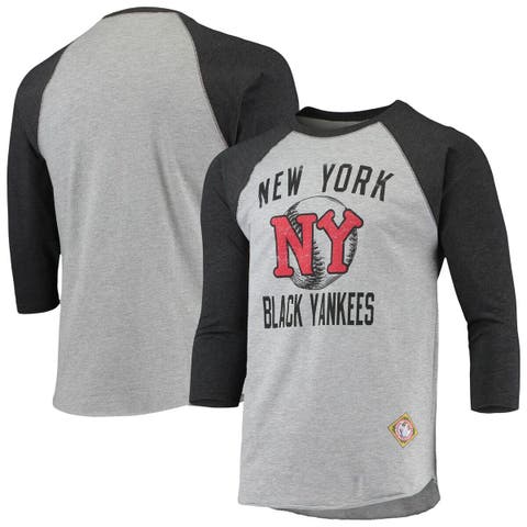 Men's Fanatics Branded Gray New York Yankees Big & Tall Solid Birdseye Polo
