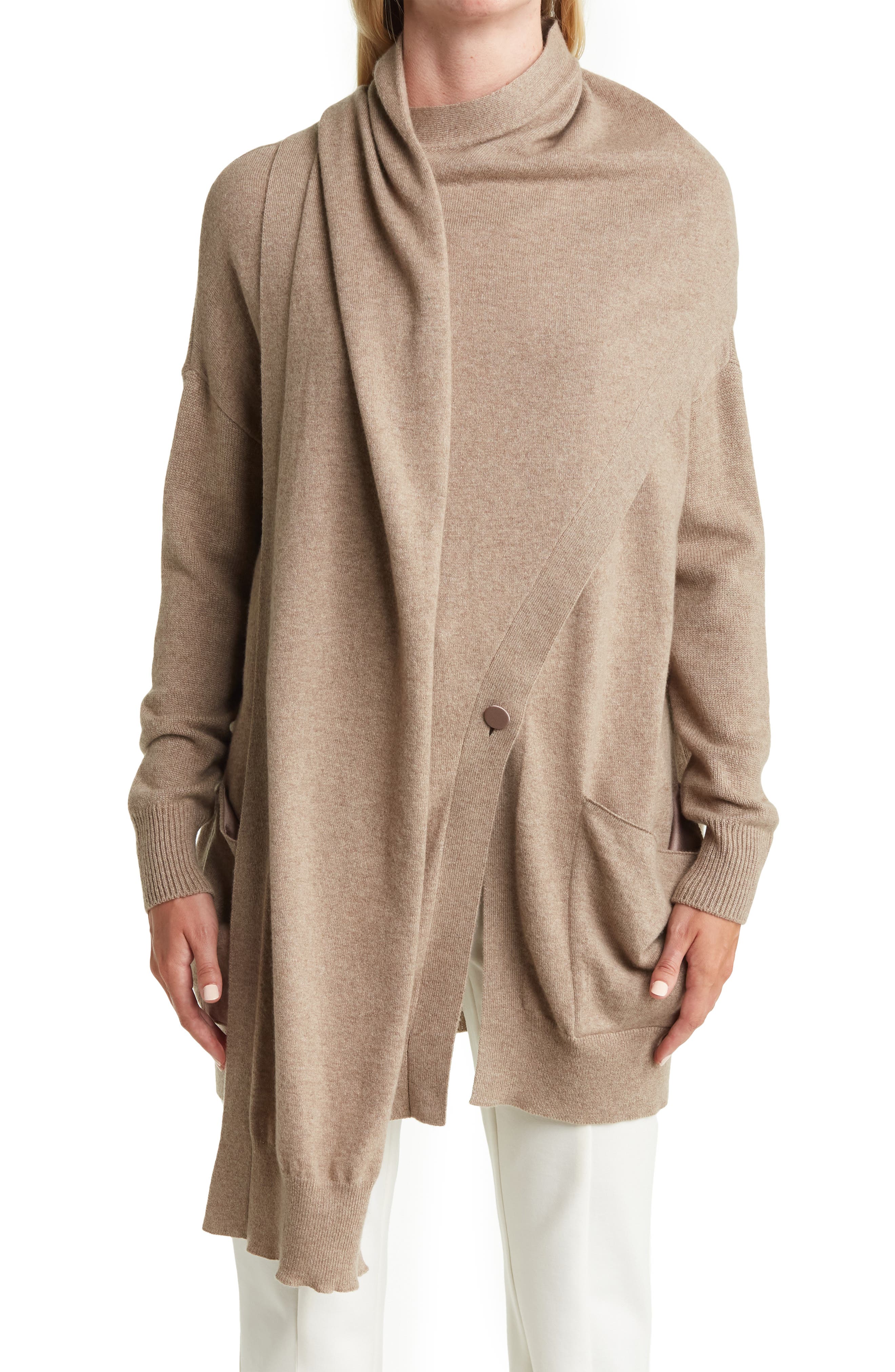 Salvatore Ferragamo Cashmere Wrap Tunic 