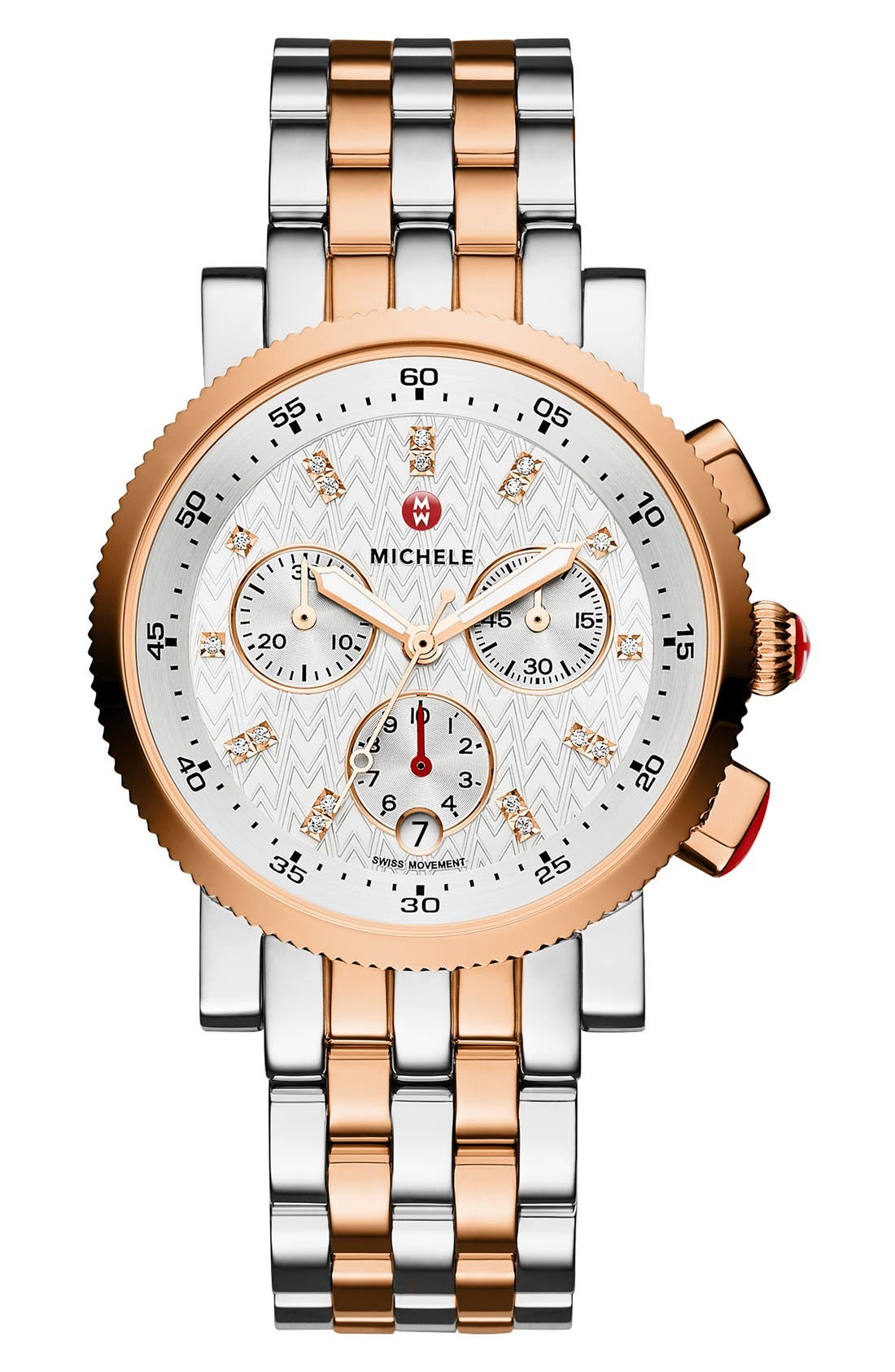 MICHELE 'Sport Sail' 18mm Bracelet Watchband Nordstrom