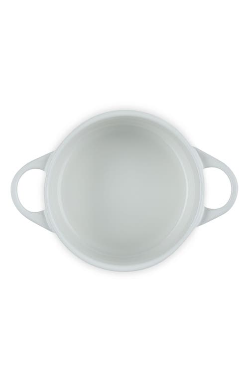 Le Creuset Mini Round Cocotte In White