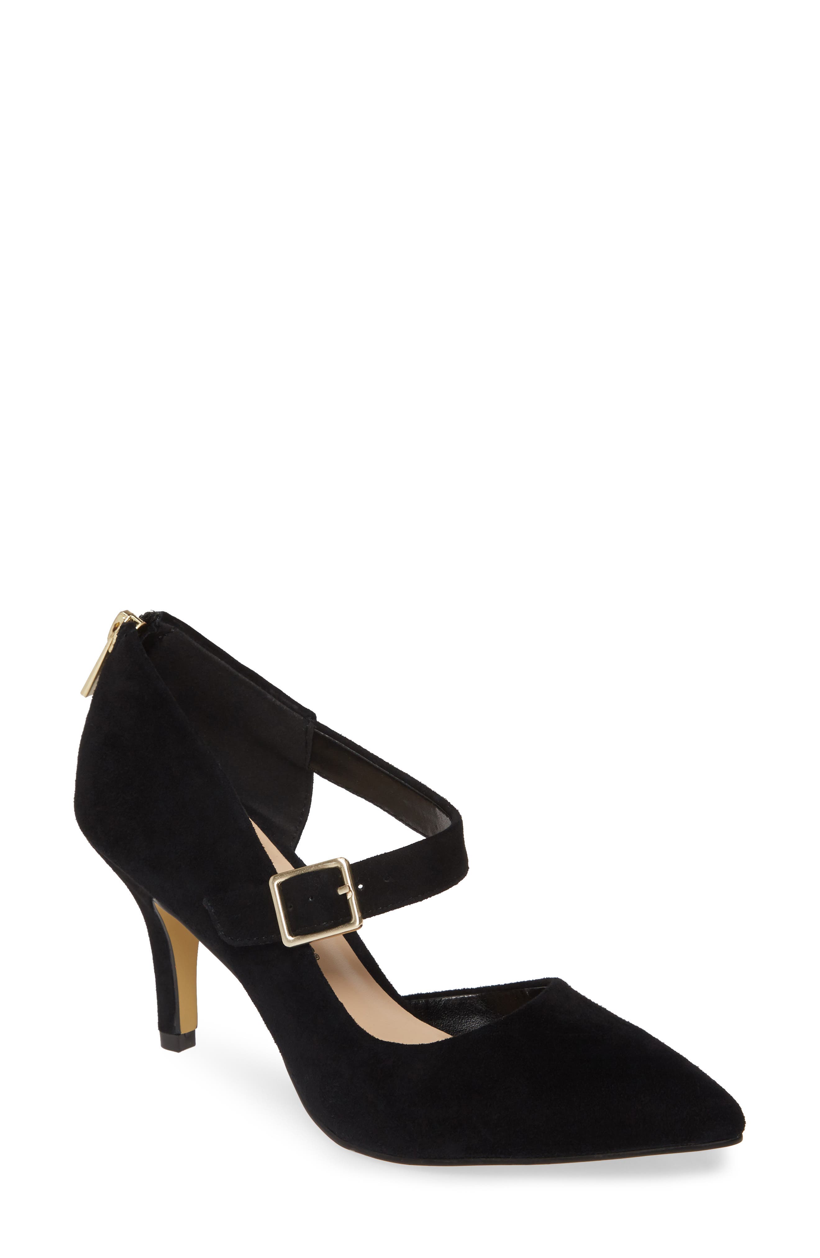 Bella Vita Dawson Pointed Toe Pump, WW - Black