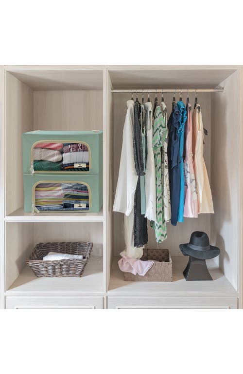Sorbus 4-pack Jumbo Foldable Storage Boxes In Teal
