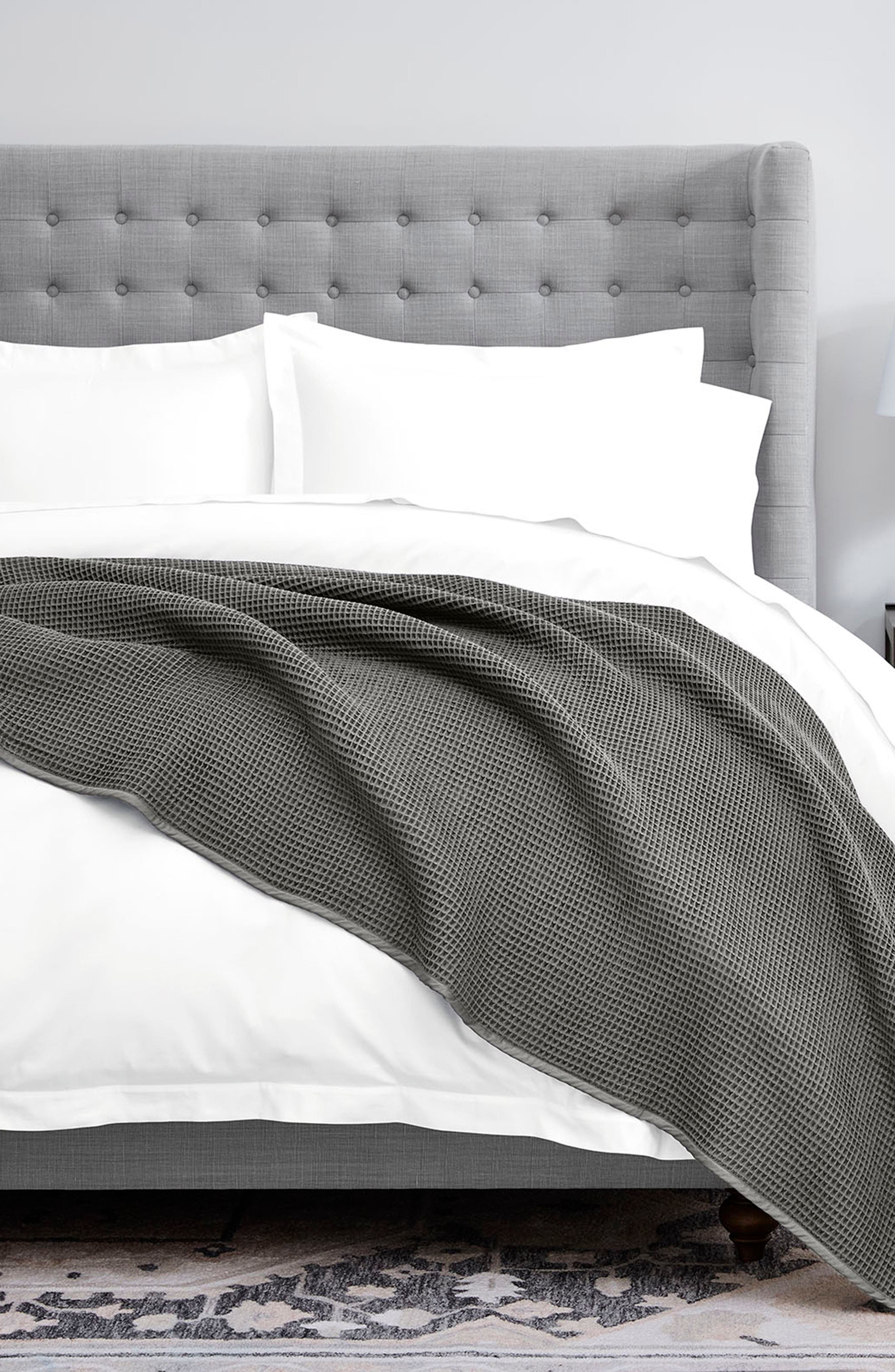 Boll & Branch Waffle Organic Cotton Blanket Nordstrom