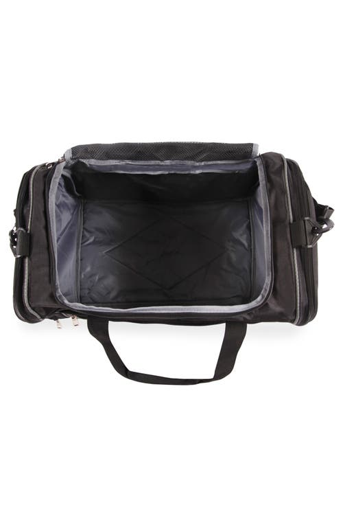 Fila Acer 25-inch Duffle Bag In Black/grey