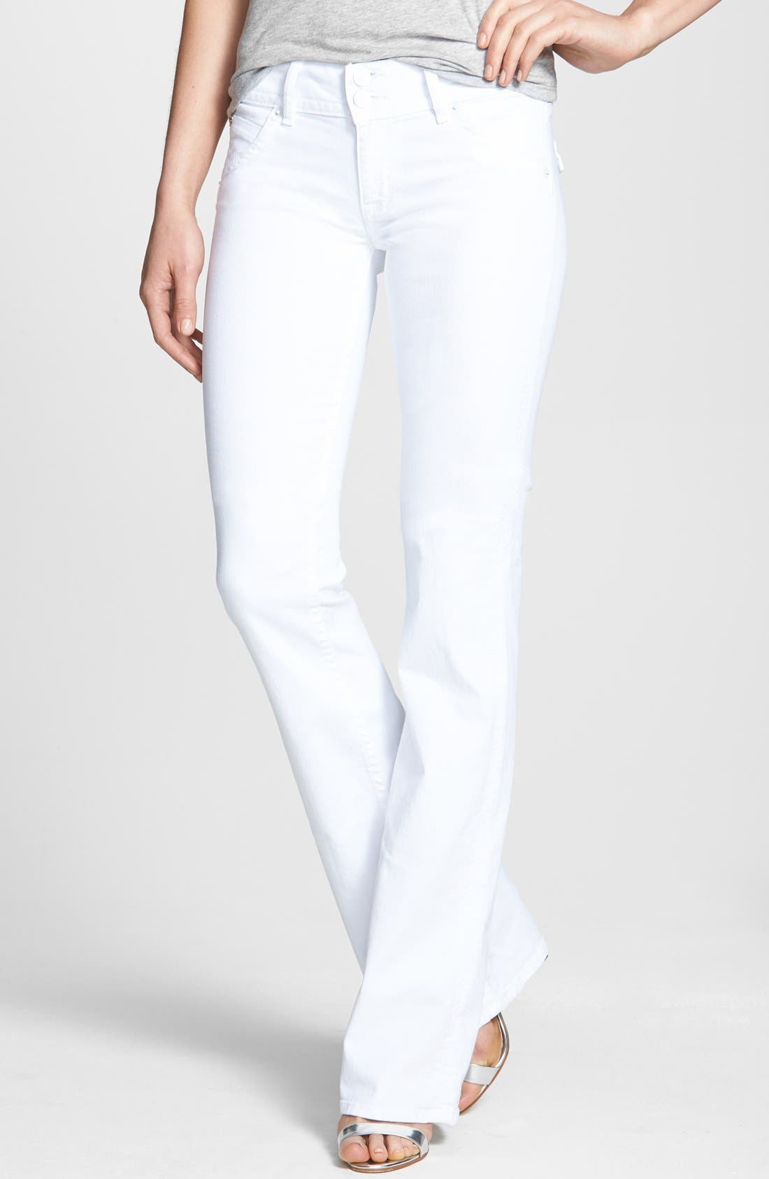 hudson white jeans