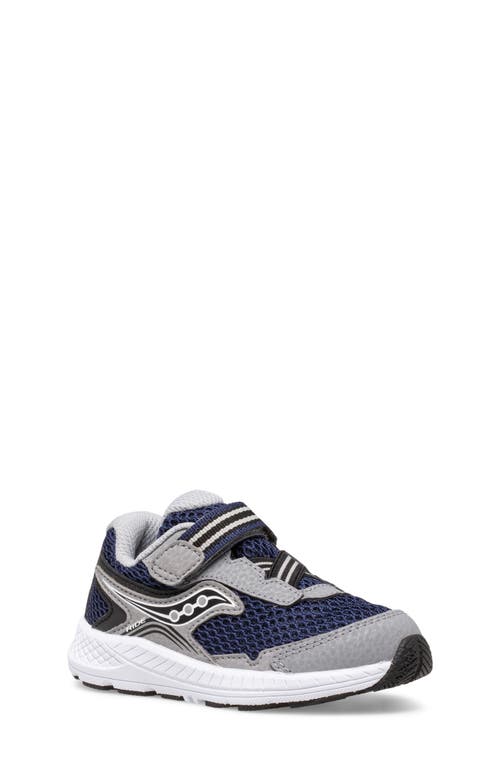 Saucony Ride 10 Jr. Sneaker In Navy/grey