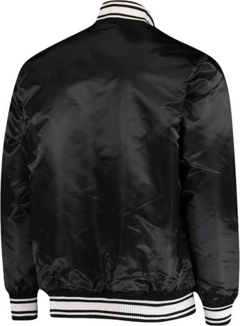 Men's Starter Black Baltimore Ravens Big Joe Plaid Full-Zip Hoodie Jacket Size: Extra Large