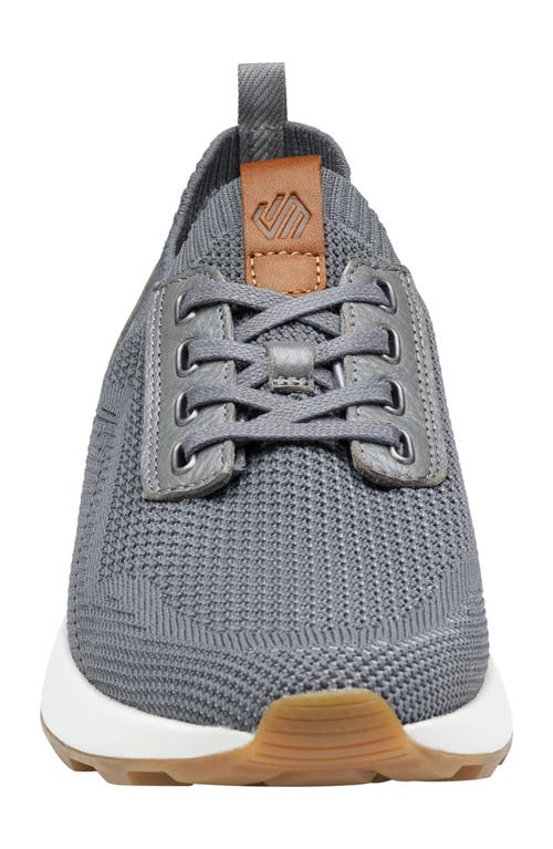 Johnston & Murphy Men's Kinnon Knit Jogger Shoes In Gray Knit